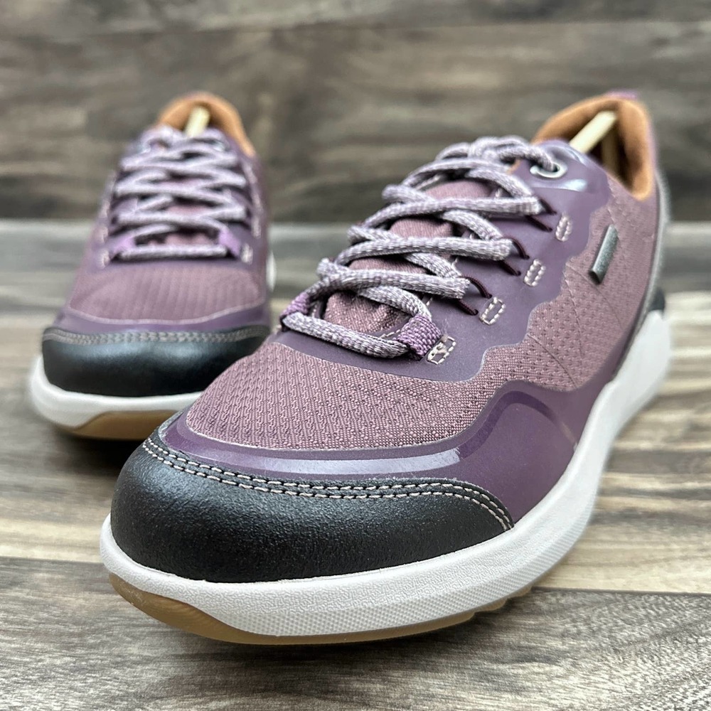 NIB Cobb Hill Rockport Skylar Waterproof Mesh Lace Up Comfort Sneaker 9M Purple - Picture 3 of 12